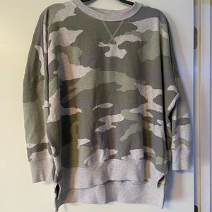 Aerie camo sweatshirt